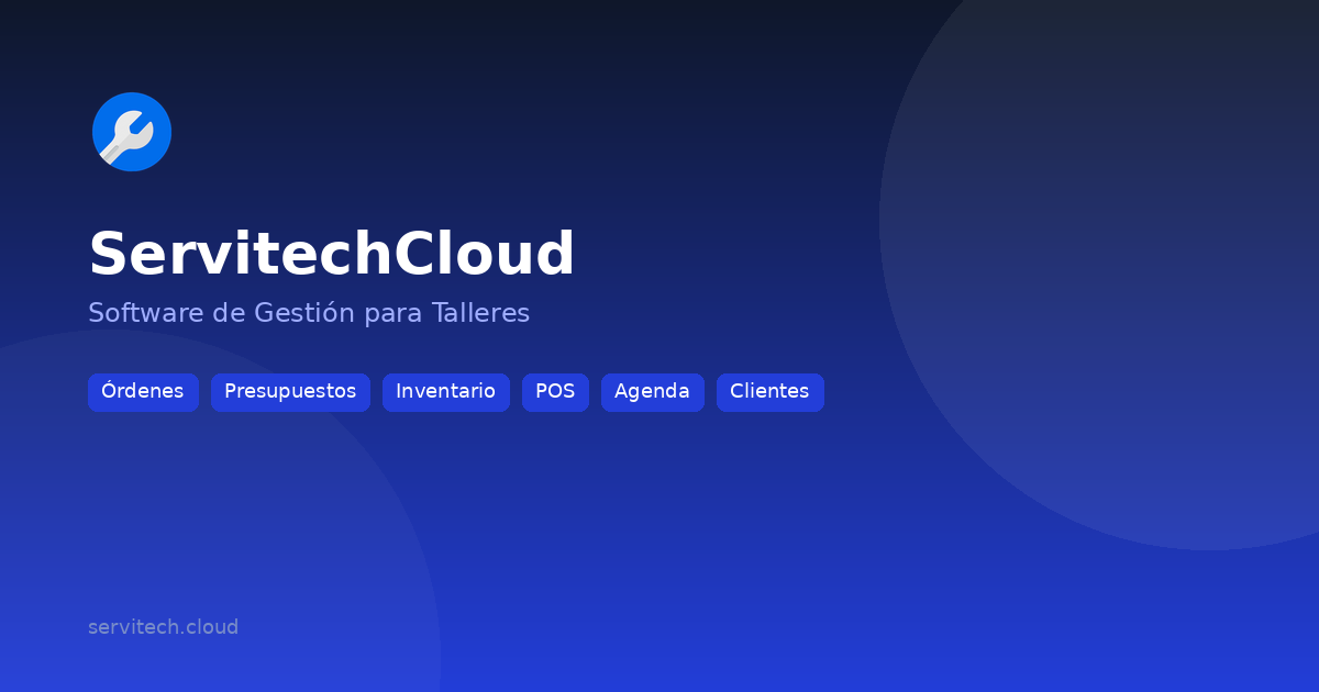 Vista previa de ServitechCloud
